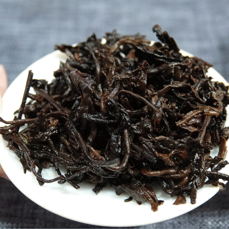 [Ripe Pu-erh] 2018 ChaQu 66g Menghai pure land ancient tree mix tea