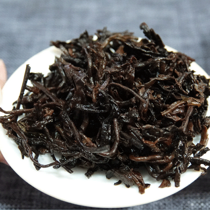 [Ripe Pu-erh] 2018 ChaQu 66g Menghai pure land ancient tree mix tea