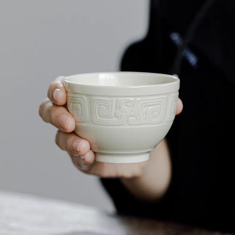[Tea Utensils] Dehua Portable Travel Tea Set