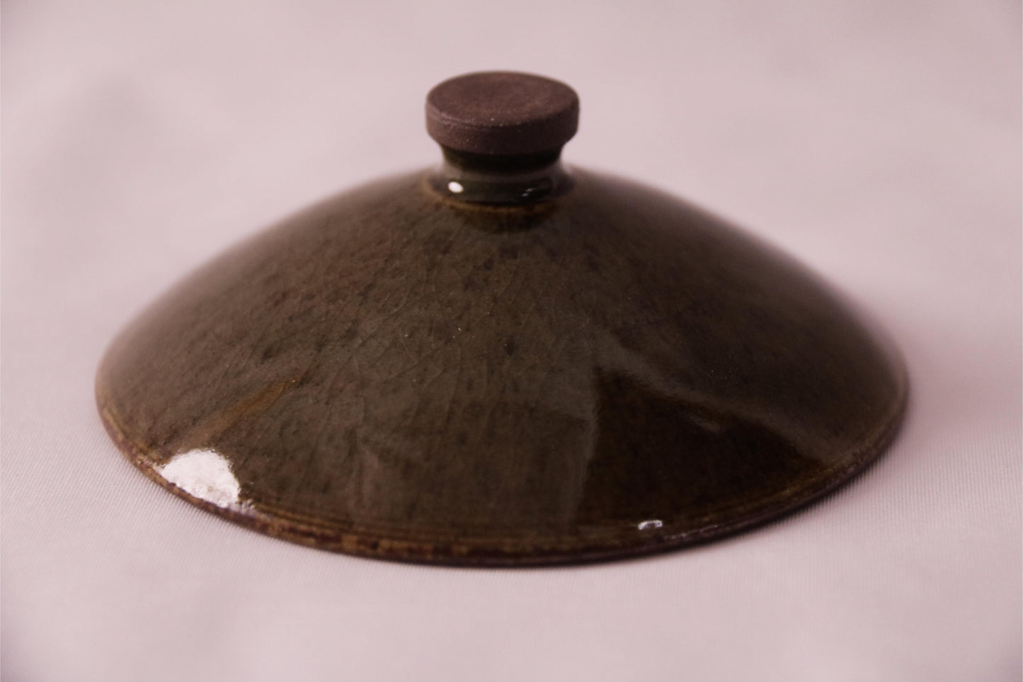 [Tea Cup] Rock Ceramic - Handmade Wood-fired make “QingShan”(青山) Gaiwan