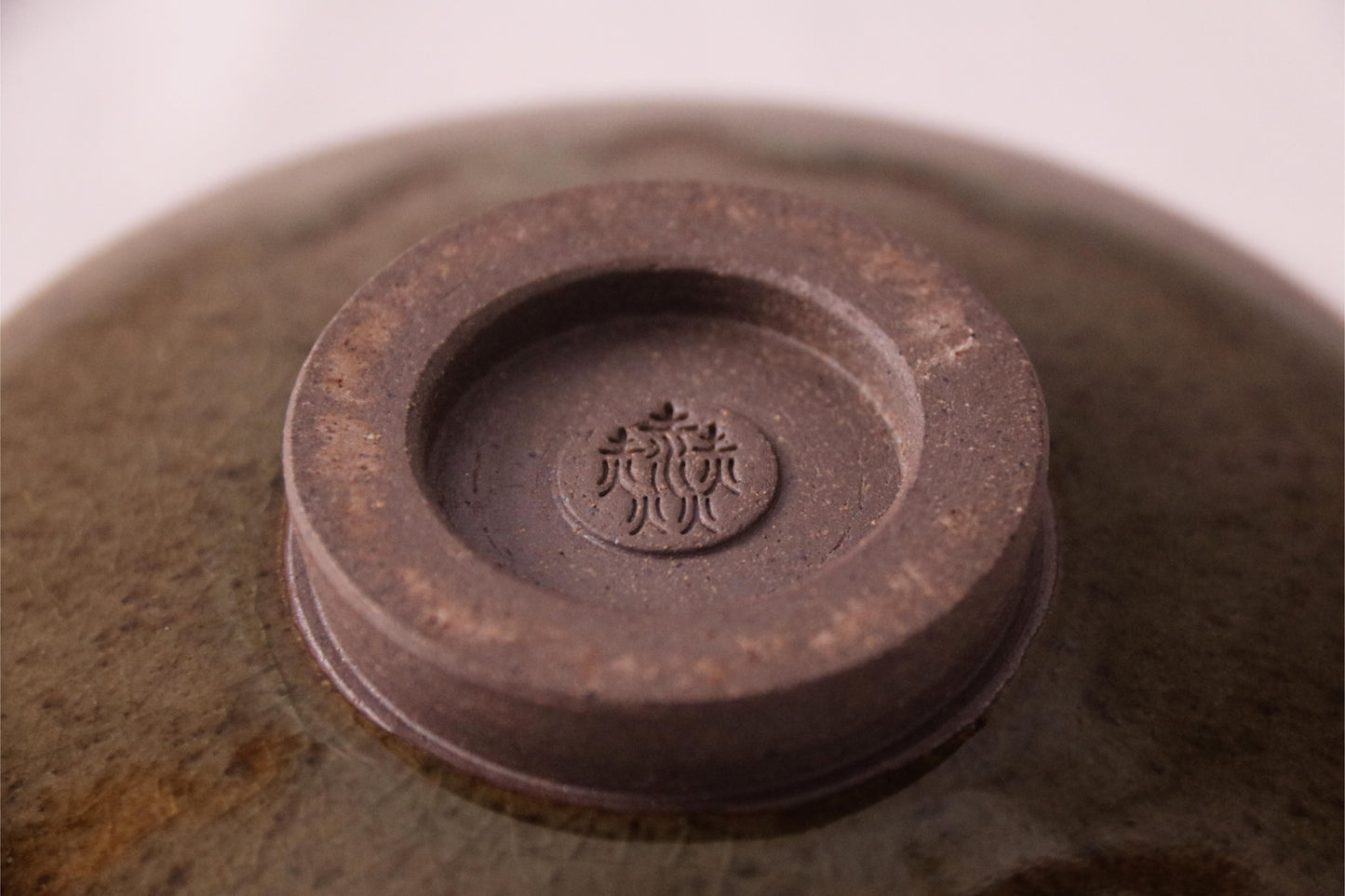 [Tea Cup] Rock Ceramic - Handmade Wood-fired make “QingShan”(青山) Gaiwan
