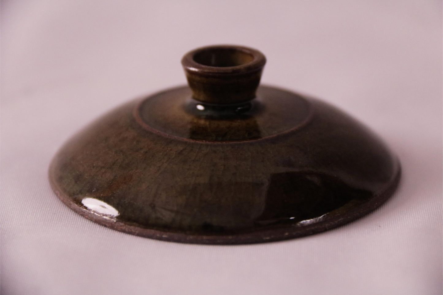 [Tea Cup] Rock Ceramic - Handmade Wood-fired make “SanCai”(三才) Gaiwan