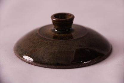 [Tea Cup] Rock Ceramic - Handmade Wood-fired make “SanCai”(三才) Gaiwan