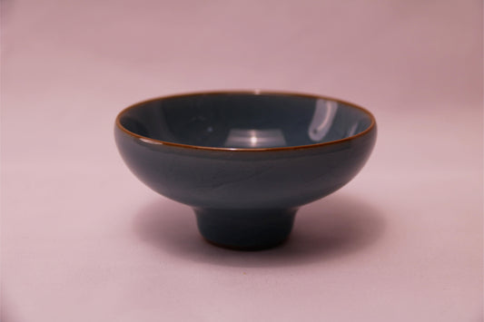 [Tea Cup] Ice Lake Blue High Footed Tea Cup