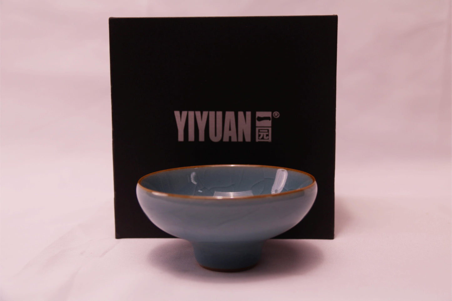 [Tea Cup] Ice Lake Blue High Footed Tea Cup