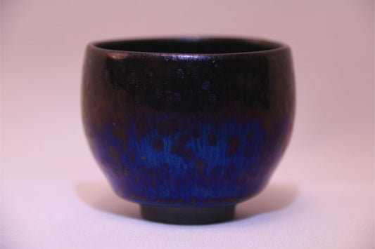 [Tea Cup] Handmade Blue and purple neon Jian Zhan teacup (4)