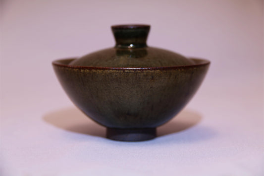 [Tea Cup] Rock Ceramic - Handmade Wood-fired make "MiNi" Gaiwan